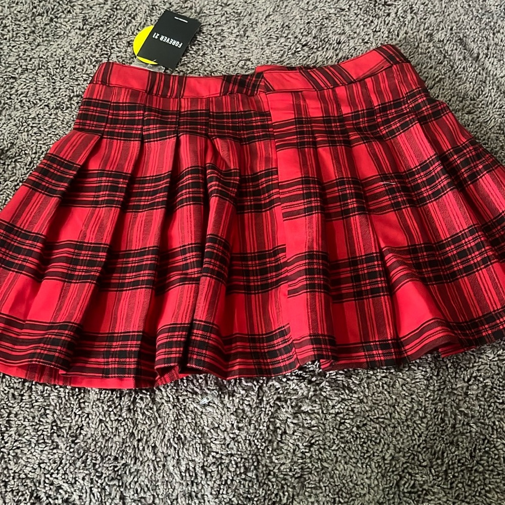Forever 21 school skirt